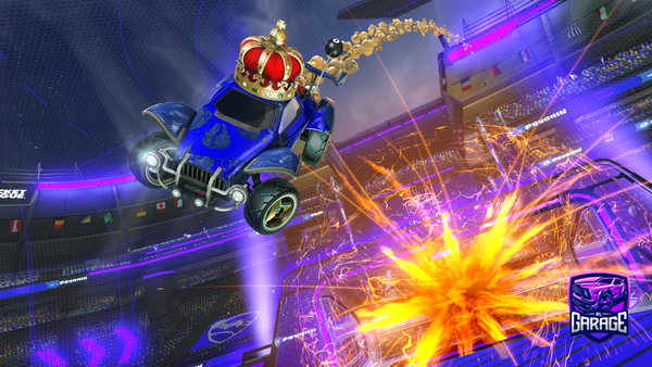 A Rocket League car design from juankantt