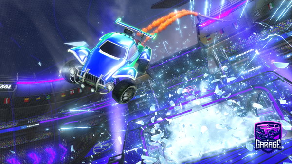 A Rocket League car design from Trolliboy1210