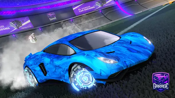 A Rocket League car design from Person87_93