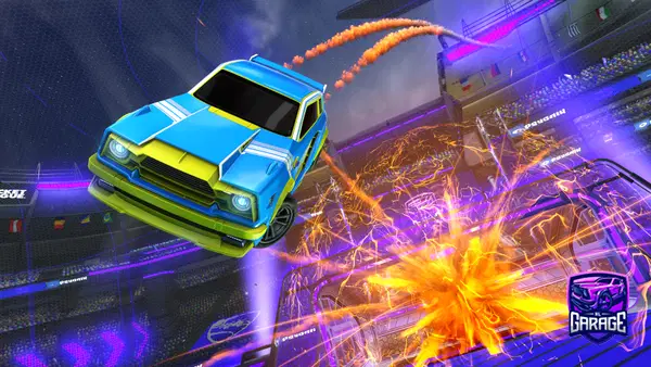 A Rocket League car design from BangerRod1