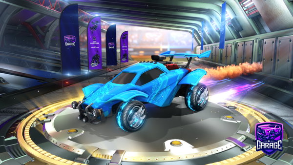 A Rocket League car design from Nykkur