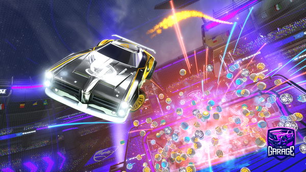 A Rocket League car design from zombaYt