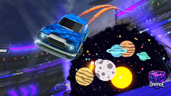 A Rocket League car design from ConBox365