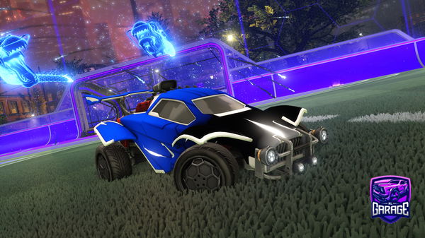 A Rocket League car design from hjjjj
