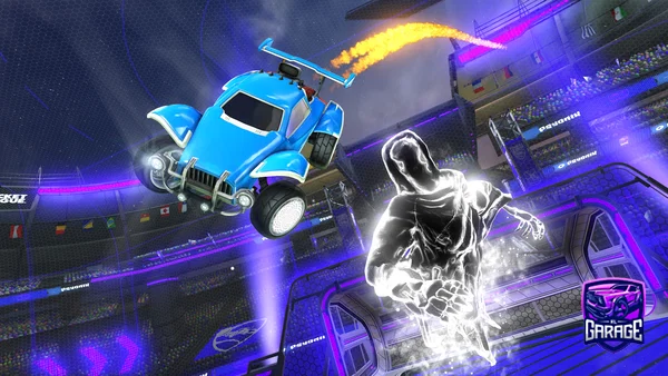 A Rocket League car design from Loganisastarr