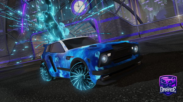 A Rocket League car design from ASD-AntisociaL7