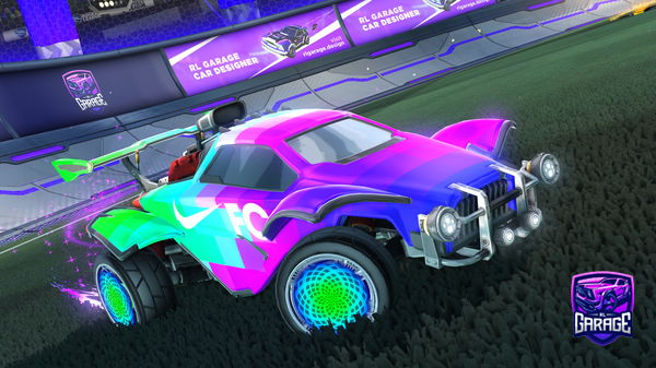 A Rocket League car design from Freezee4ever