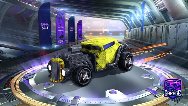 A Rocket League car design from Dylanman55
