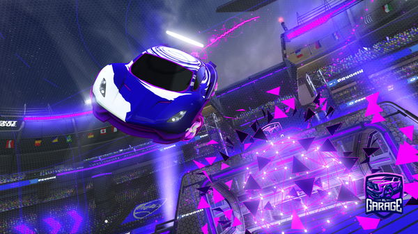 A Rocket League car design from pluto104