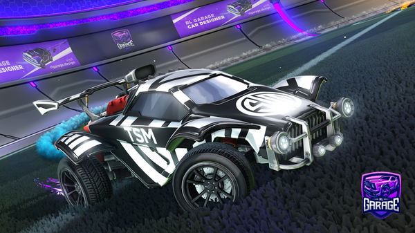 A Rocket League car design from Joemamagar