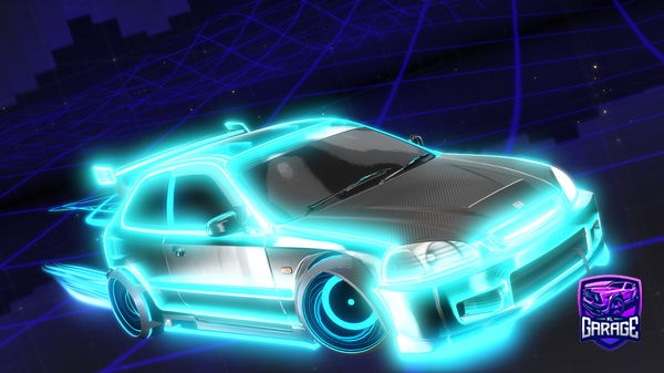 A Rocket League car design from ItsGiuze