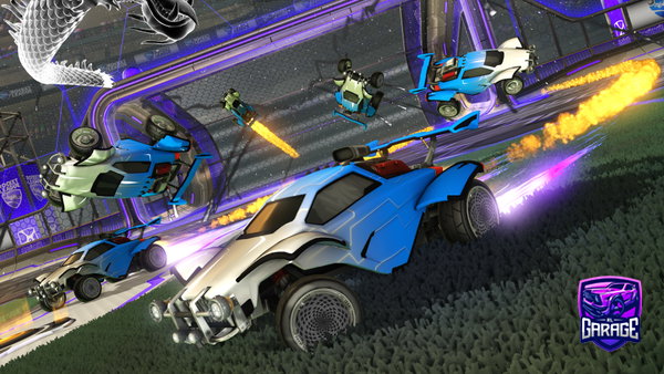 A Rocket League car design from BrightCandle