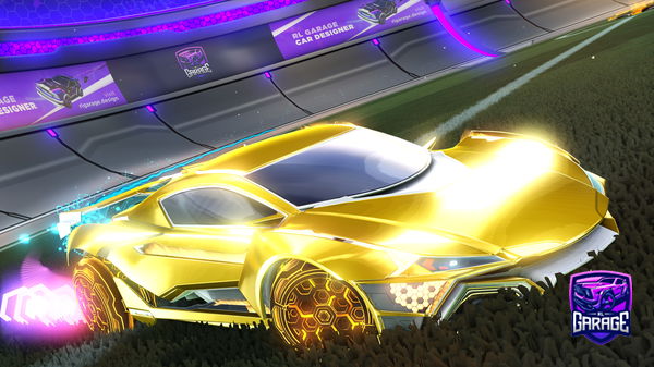 A Rocket League car design from DolnMag