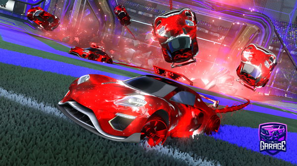 A Rocket League car design from oO0SilverHeelO0o