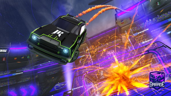 A Rocket League car design from yassin023
