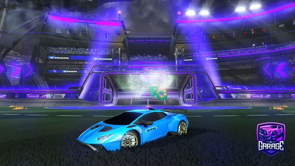 A Rocket League car design from maryyo