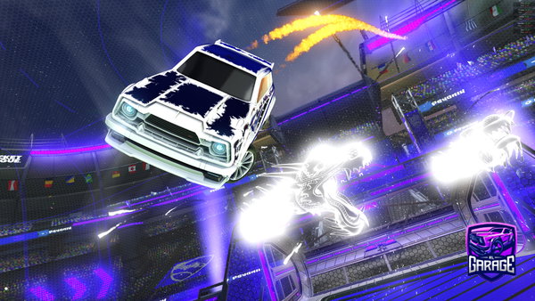 A Rocket League car design from Just_Feinn