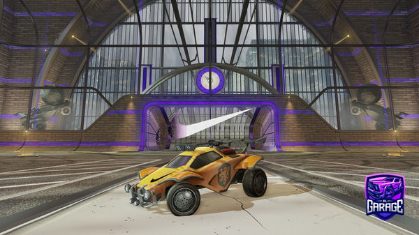 A Rocket League car design from oke772