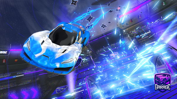 A Rocket League car design from bannana69