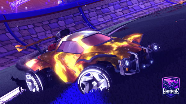 A Rocket League car design from Fejlijr_