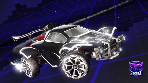 A Rocket League car design from Bhaus42