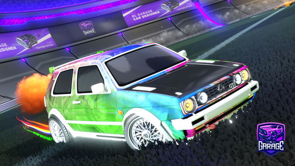 A Rocket League car design from Cxrdinal_YT