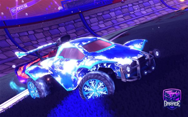 A Rocket League car design from Nowjehebs