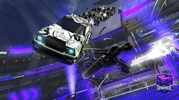 A Rocket League car design from Siqcatz