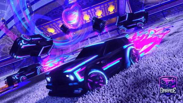 A Rocket League car design from plixplaxploox