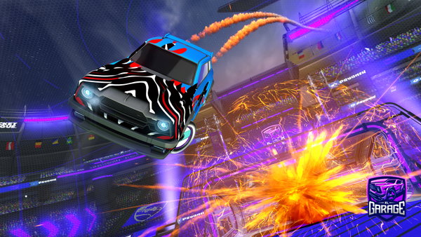 A Rocket League car design from StormRyker