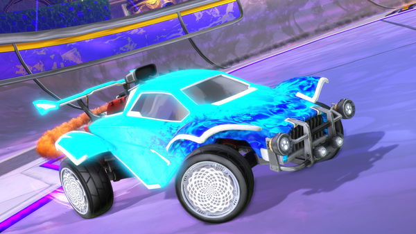 A Rocket League car design from SpeedyFeet9053