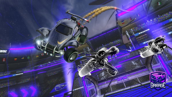 A Rocket League car design from FaZeGarfield389