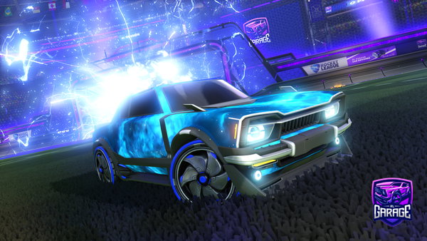 A Rocket League car design from Zyro4life