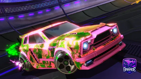 A Rocket League car design from PWRStrix