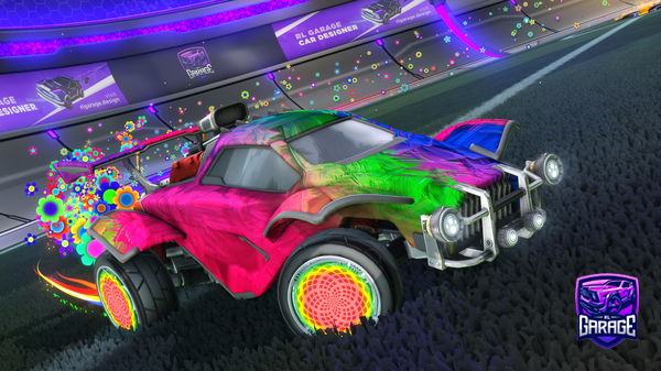 A Rocket League car design from SirTaco32
