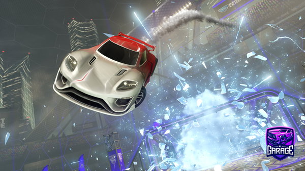 A Rocket League car design from LEkoopa44