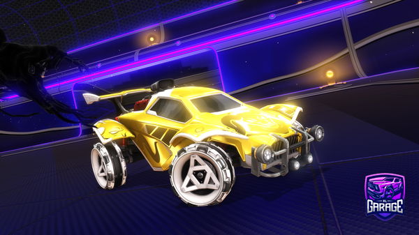 A Rocket League car design from xxxsgorxxx