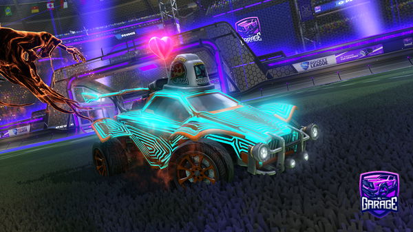 A Rocket League car design from Deamone