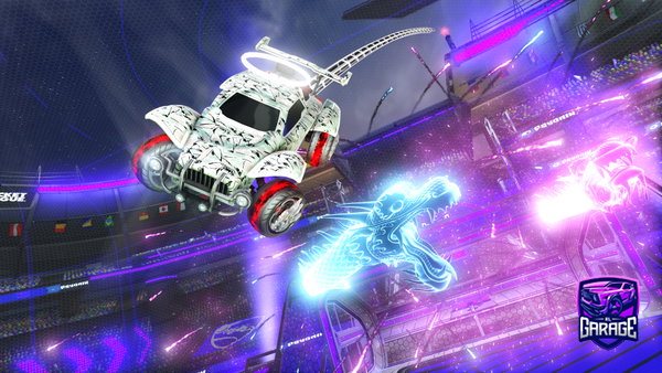 A Rocket League car design from FlowRoyalty972