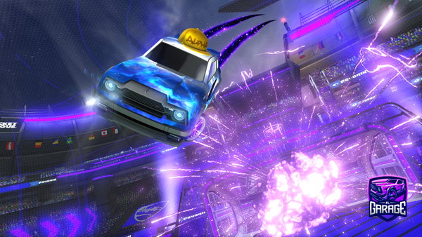 A Rocket League car design from MrDarkness