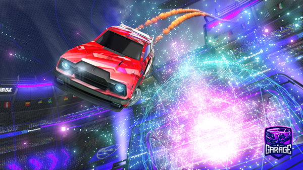 A Rocket League car design from VortexGamer500