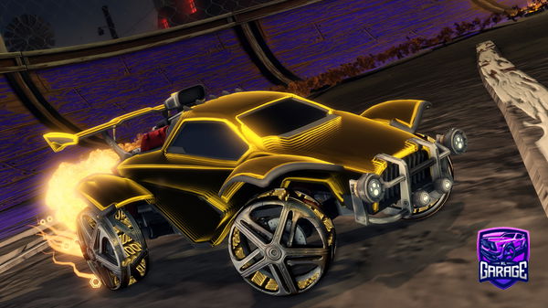 A Rocket League car design from Savioeliseo