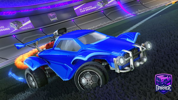 A Rocket League car design from SaManbinman123
