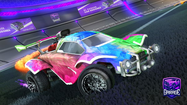 A Rocket League car design from LGB_Merica