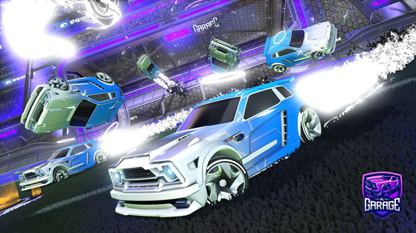 A Rocket League car design from TOXIC_BOI77