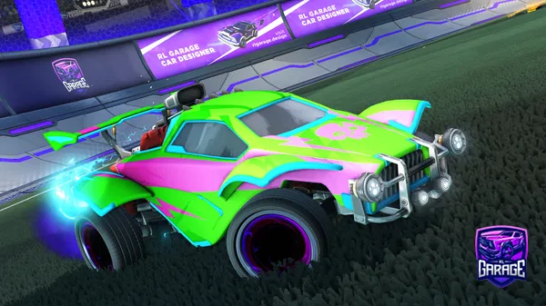 A Rocket League car design from Visual_Sound376