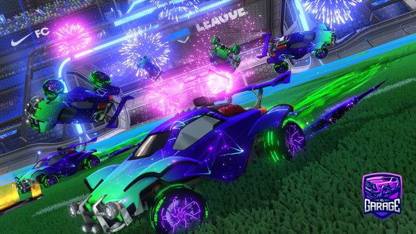 A Rocket League car design from AFKartell1208