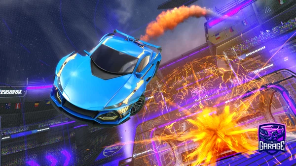 A Rocket League car design from jrtinzi
