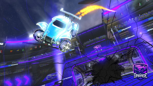 A Rocket League car design from SSLBoy