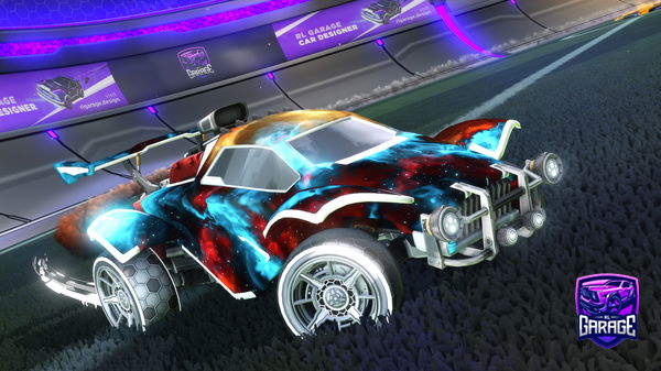 A Rocket League car design from Izno1_